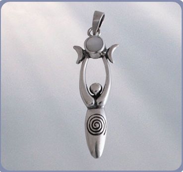 Spiralgöttin mit Perlmutt
