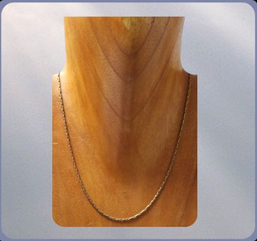 Bronzekette 2 mm 40 cm