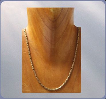 Bronzekette ca. 3 mm 55 cm